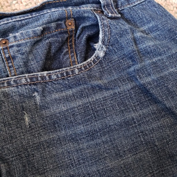 Levi's 559 Relaxed straight Jeans Size 38x32 100% Cotton Excellent condition - Picture 6 of 9